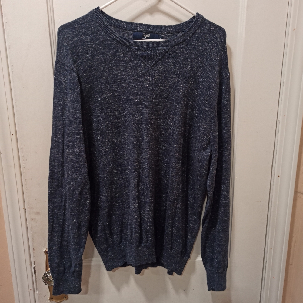 JCrew men's pullover long sleeve sweater,. Size large